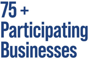 75+ Participating Businesses